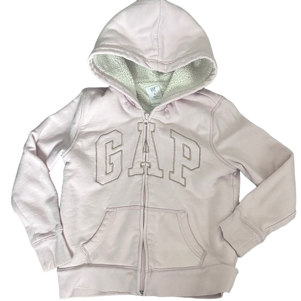 GAP Kids Light Pink Zip-Up Hoodie